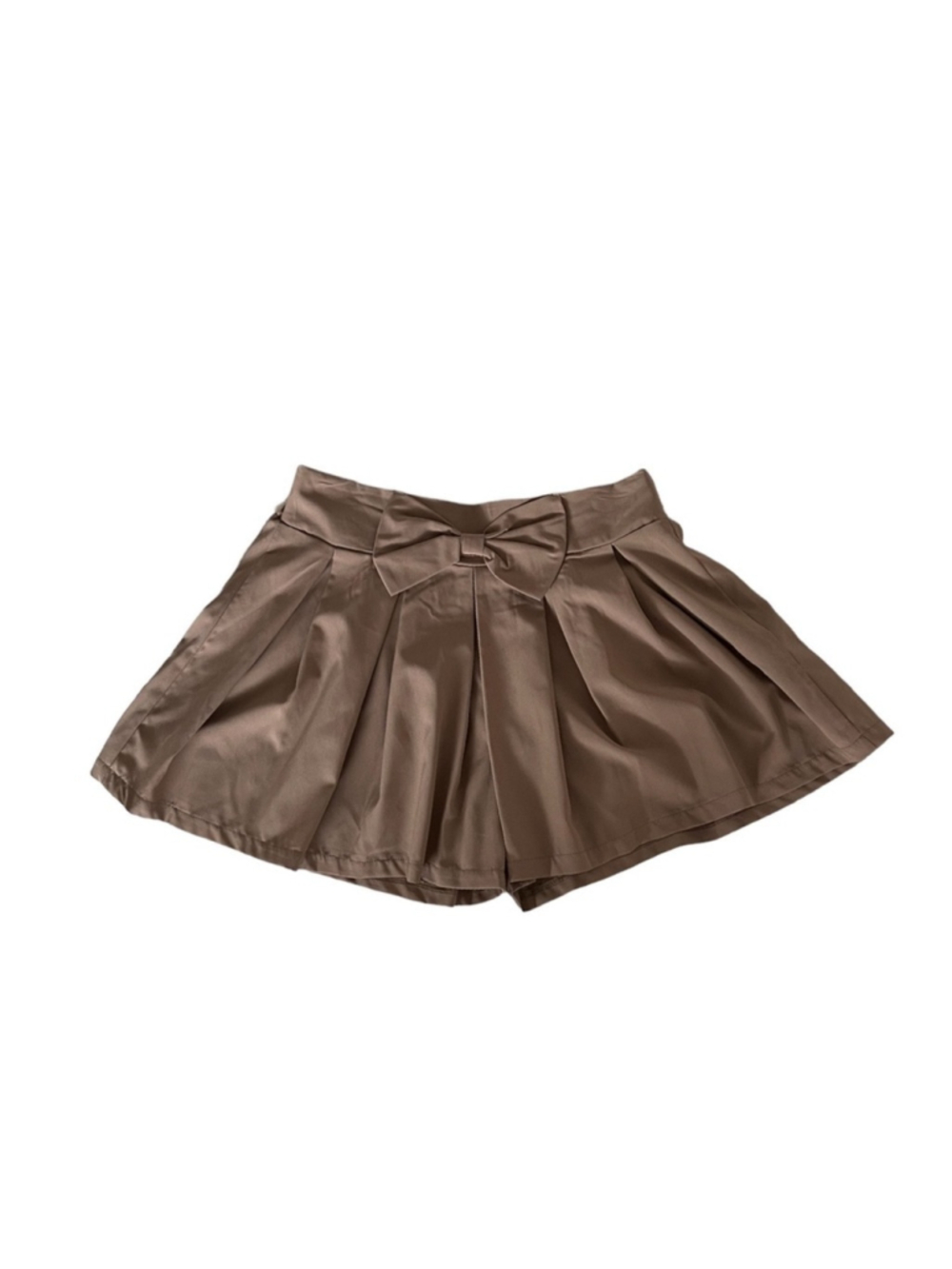 QED London Bow Front Pleated Shorts Size M/L